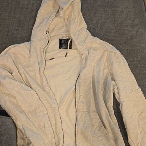 CSG Men's Cream Hoodie